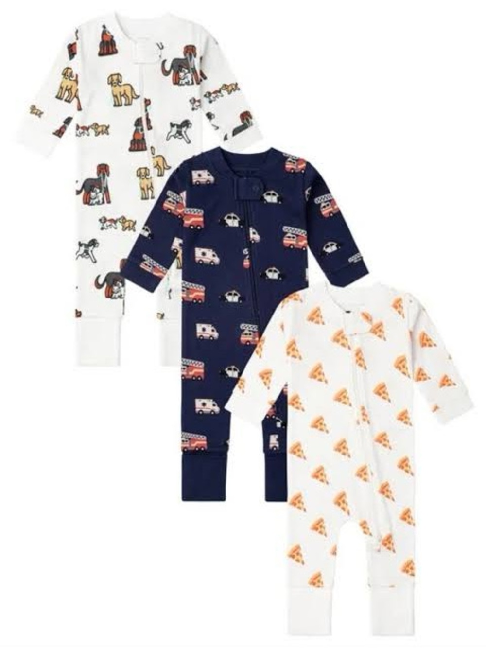 Monica + Andy Baby Cotton Sleeper 3 pack